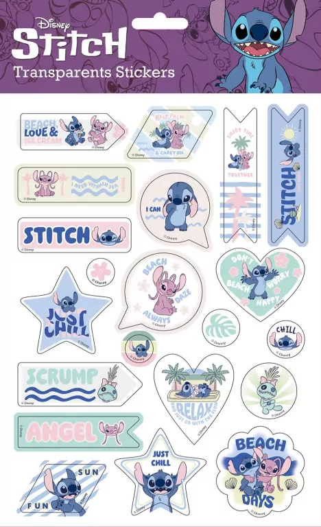 Naklejki ozdobne Stitch - tantis.pl