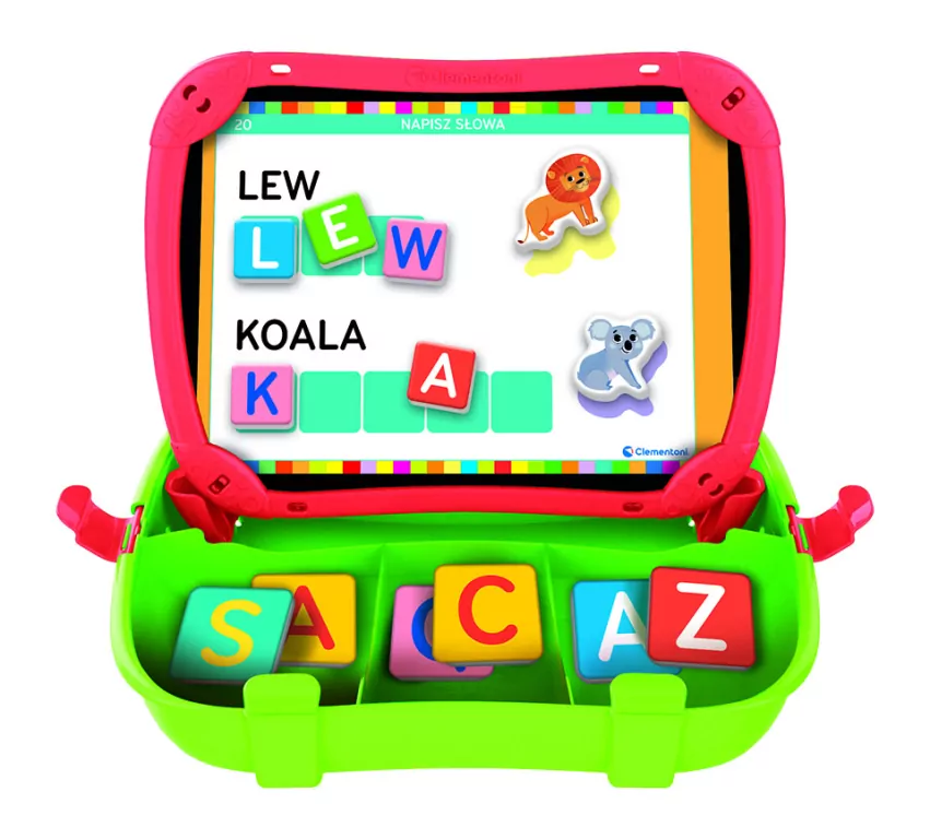 Walizeczka edukacyjna alfabet i zwierzęta - tantis.pl