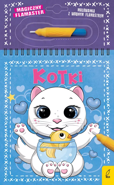 Magiczny flamaster. Kotki - tantis.pl