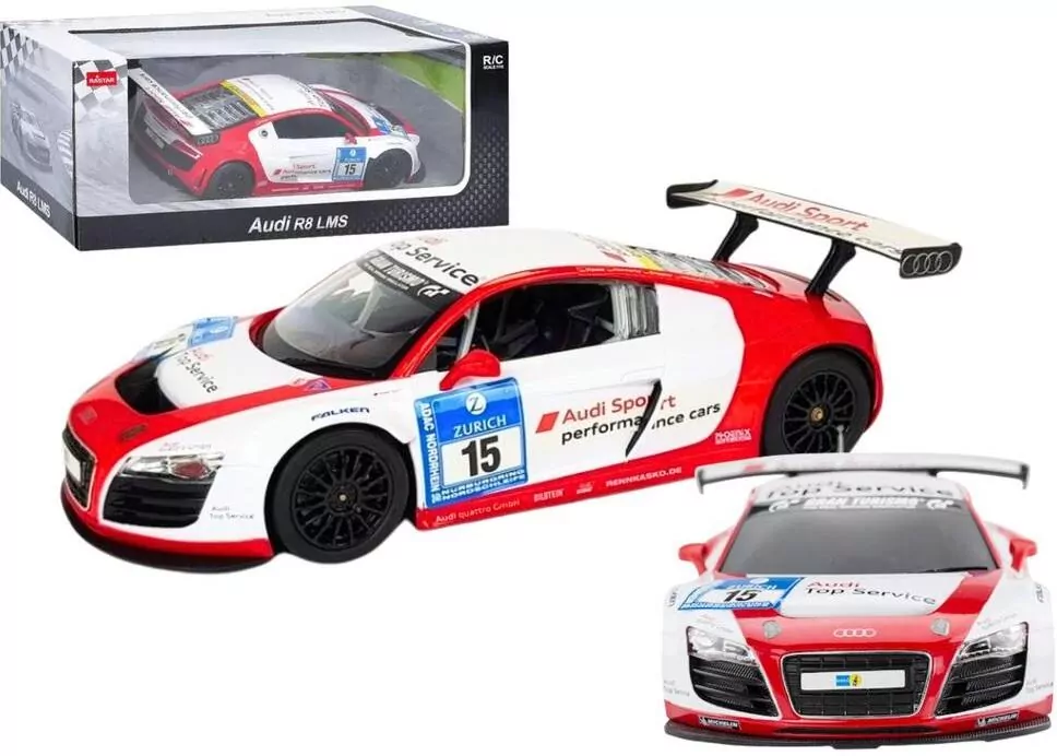 Audi R8 LMS R/C 1:24 białe - tantis.pl