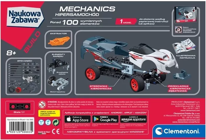 Samochód wyścigowy. Laboratorium Mechaniki - tantis.pl