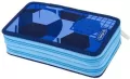 Piórnik 23 części podwójny Blue Goal HERLITZ - tantis.pl