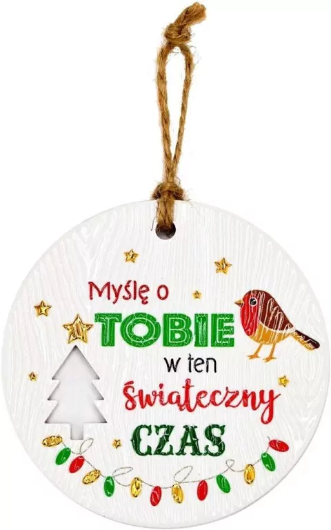 Zawieszka ceramiczna Boże Narodzenie - tantis.pl