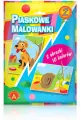 Piaskowe malowanki: Pies, ślimak - tantis.pl
