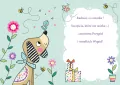 Karnet A5 Pies - wiosna - tantis.pl
