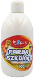 Farba szkolna 500ml, biała