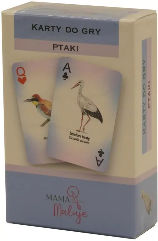 Karty do gry - ptaki - tantis.pl