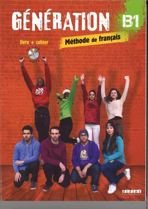 Generation B1. Livre + cahier. CD + DVD inclus - tantis.pl