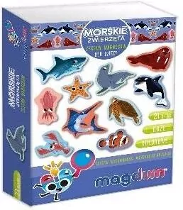 Zwierzęta morskie - zestaw magnesów - tantis.pl