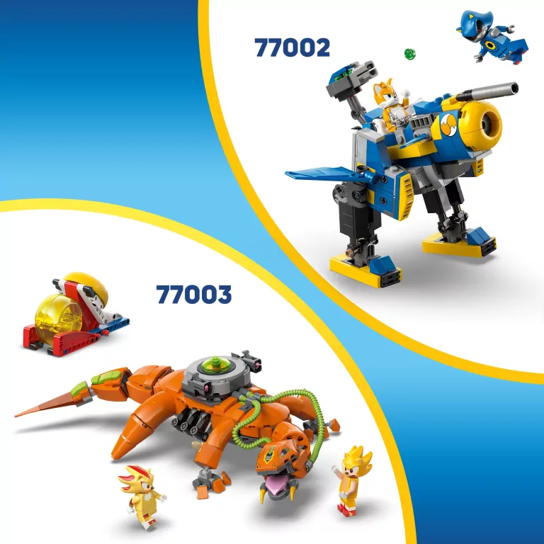 LEGO® Sonic The Hedgehog. Sonic i biwakowa bitwa 77001 - tantis.pl
