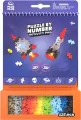 Puzzle By Number Activity Pad Kosmiczny 125el - tantis.pl