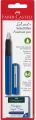 Pióro wieczne niebieskie + 6 naboi FABER CASTELL - tantis.pl