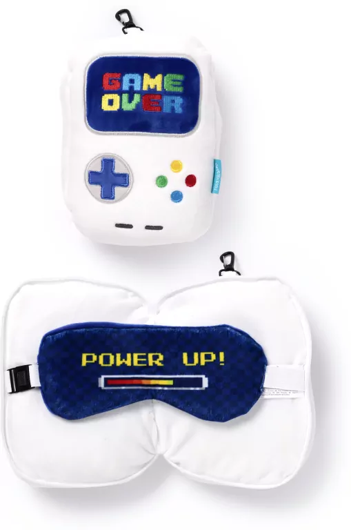 Poduszka podróżna i maska na oczy Gra skończona - tantis.pl