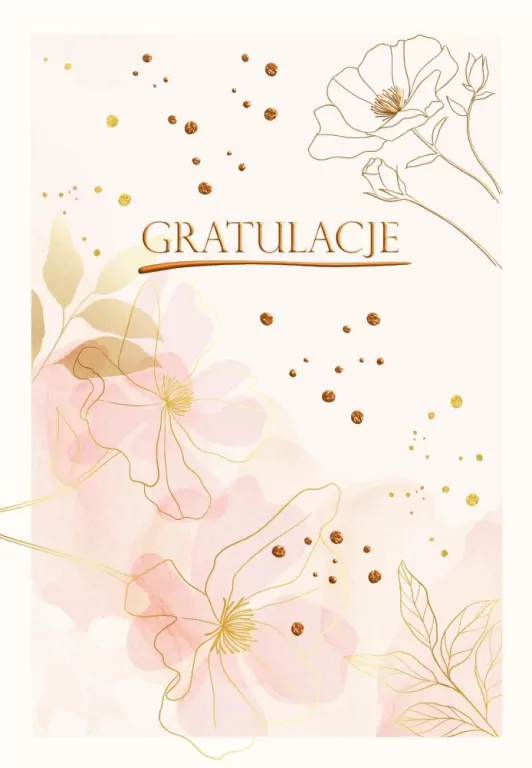 Kartka okolicznościowa Gratulacje - tantis.pl