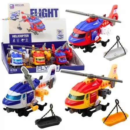 Helikopter ratunkowy z napędem + akcesoria MIX - tantis.pl