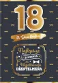 Karnet Urodziny 18 dla niego - tantis.pl