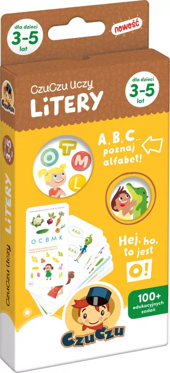 CzuCzu Uczy. Litery - tantis.pl
