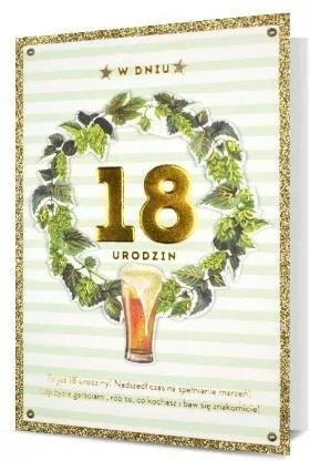 Karnet B6. Osiemnastka. HM200-2292 - tantis.pl