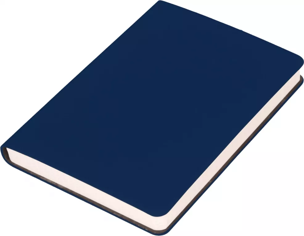 Notes A6 z długopisem granatowy w pudełku - tantis.pl