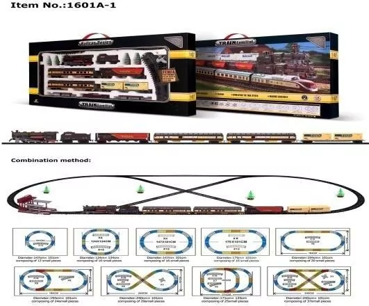Kolejka z dźwiękiem i światłem - tantis.pl