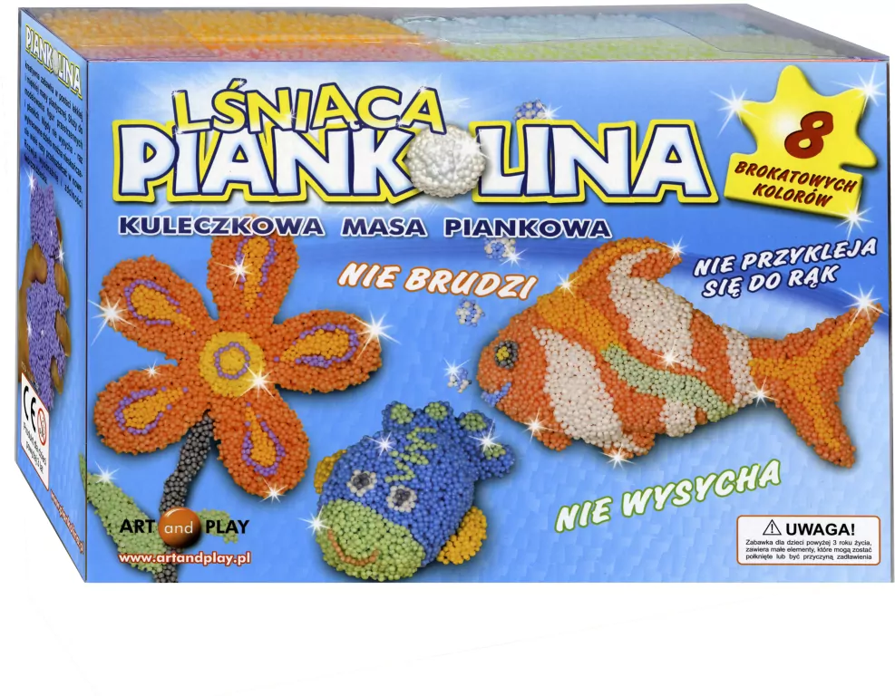 Piankolina lśniąca. 8 kolorów - tantis.pl