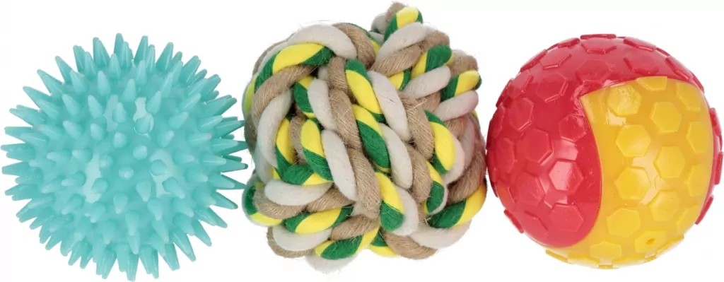 Piłka dla Psa kolorowe - tantis.pl