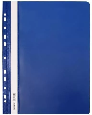 Skoroszyt twardy zawieszany PVC granat - tantis.pl