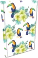 Notes A5 kratka Soft Touch Egzotyczne Tukany - tantis.pl