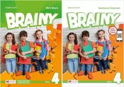Pakiet: Brainy. Klasa 4. Język angielski. Książka ucznia / Brainy. Klasa 4. Zeszyt ćwiczeń