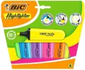 Zakreślacz Flat Neon mix 6szt BIC - tantis.pl