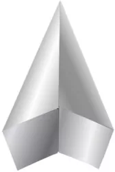 Karton metalizowany 230g A4  srebrny