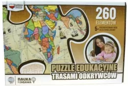 Puzzle edukacyjne 260 . Trasami odkrywców