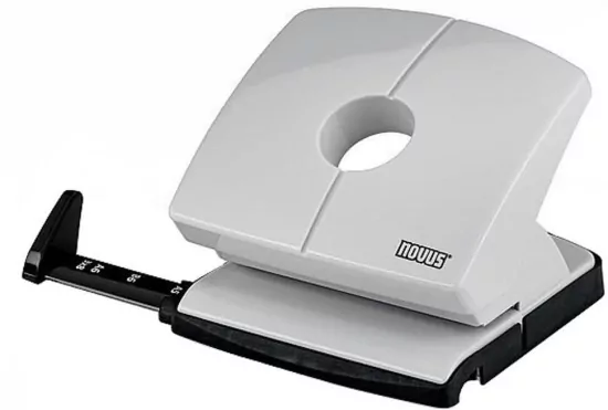 Dziurkacz B220 szary