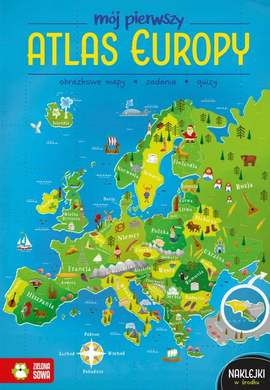 Mój pierwszy atlas Europy - tantis.pl