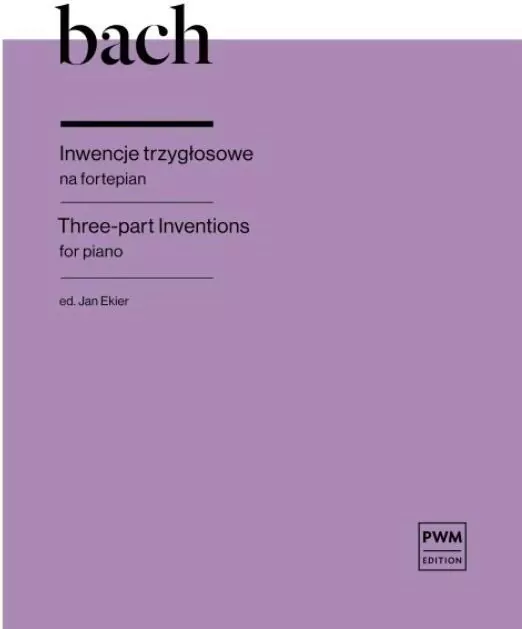 Inwencje trzygłosowe na fortepian - tantis.pl
