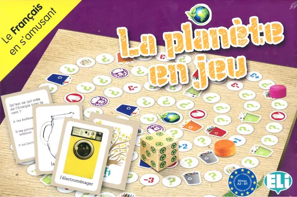 Gra językowa Francuski La planete en jeu - tantis.pl