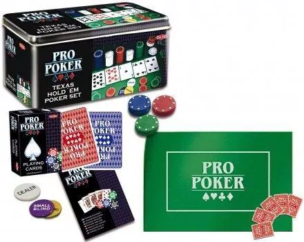 Poker Texas Hold em, w puszce - tantis.pl