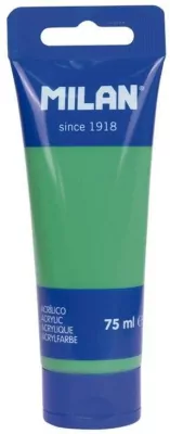 Farba akrylowa w tubce 75ml trawiasta zieleń MILAN
