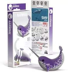 Narwal Eugy. Eko Układanka 3D