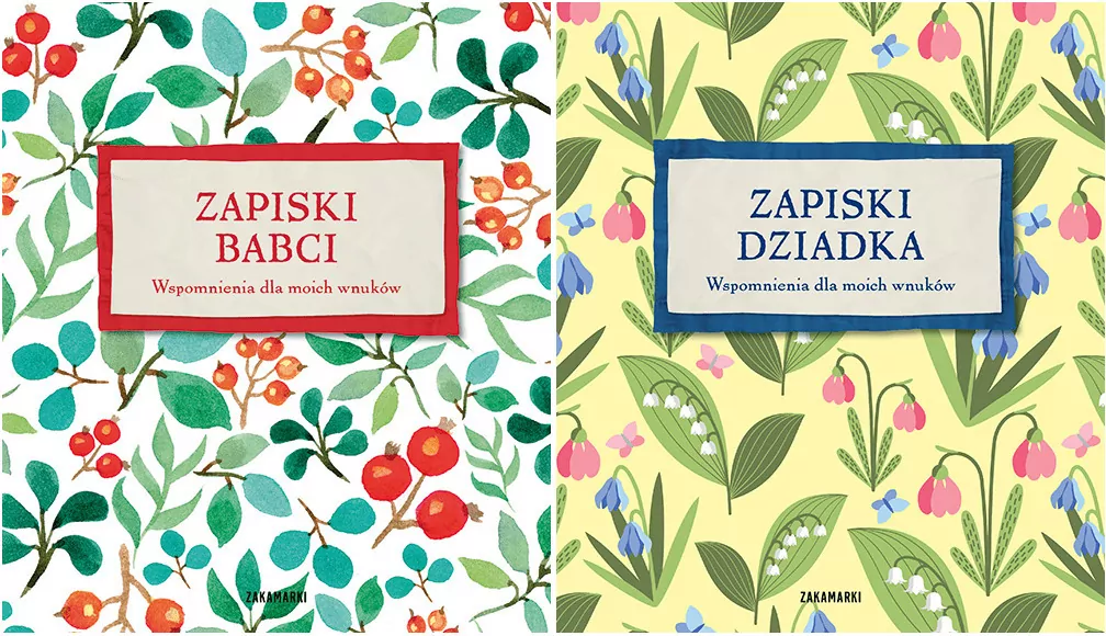 Pakiet: Zapiski babci / Zapiski dziadka. Wspomnienia dla moich wnuków - tantis.pl