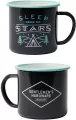 Kubek kempingowy emaliowany Stars - tantis.pl