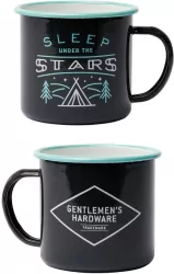 Kubek kempingowy emaliowany Stars