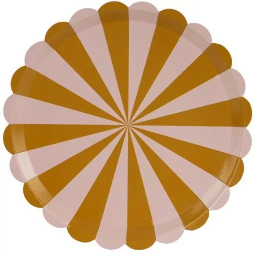 Talerzyki paski 21cm - tantis.pl