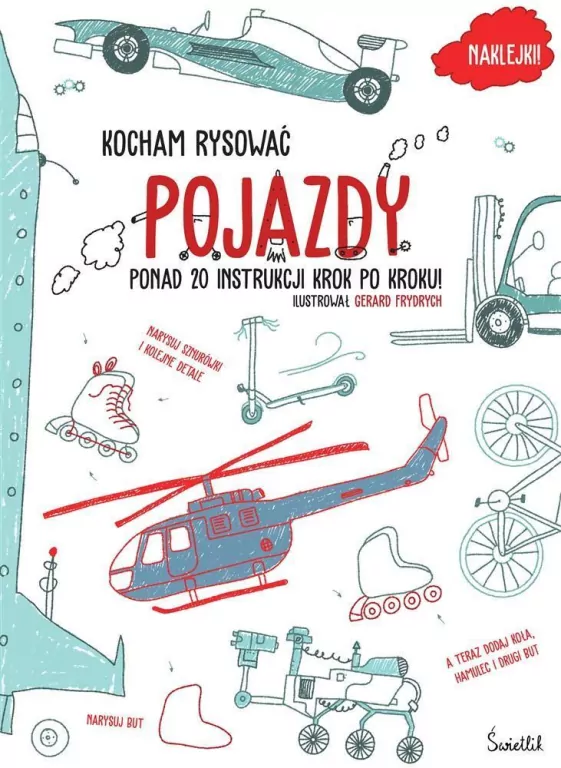 Pojazdy. Kocham rysować - tantis.pl