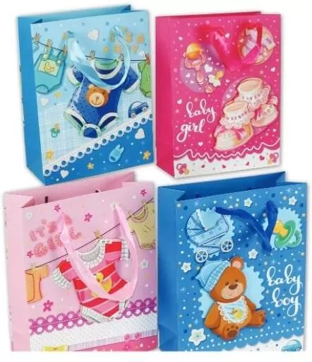 Torebka prezentowa 30x39x12cm. Mix - tantis.pl