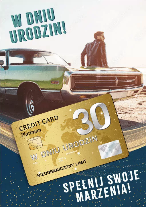 Karnet Urodziny 30 - tantis.pl