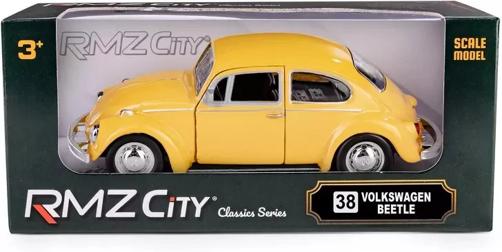 RMZ Volkswagen Beetle 1967 żółty - tantis.pl