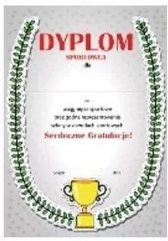 Dyplom A4 Sportowca - tantis.pl