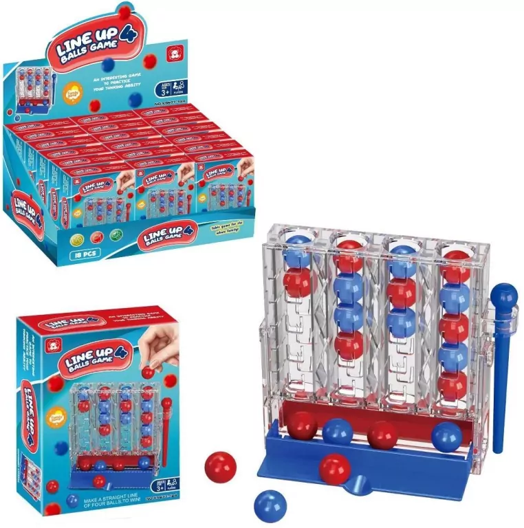 Gra logiczna ułóż 4 w linii - tantis.pl