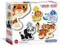 Clementoni. Moje pierwsze puzzle. Wild animals - tantis.pl